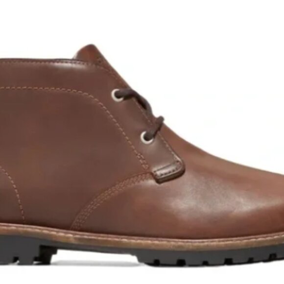 Cole Haan Men's Midland Leather Water Resistant Lace-Up Chukka Boots - Picture 3 of 5